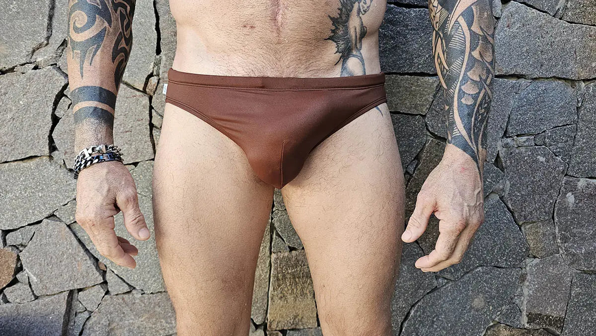 Bañador - Slip - Chocolate