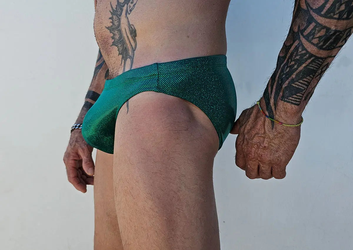 Bañador - Slip - Party green