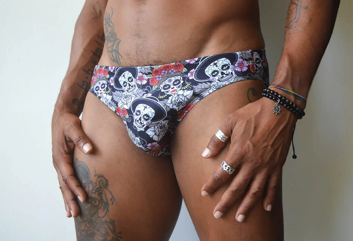 Bañador - Slip - Mexican skulls