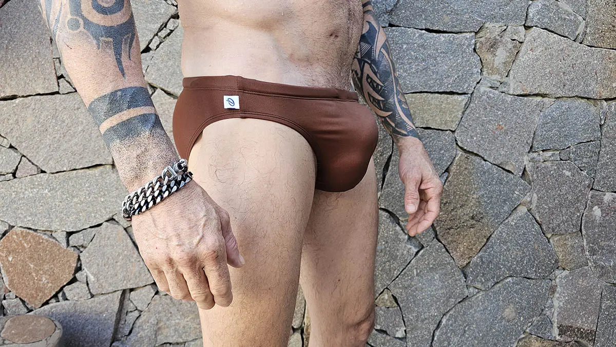 Bañador - Slip - Chocolate