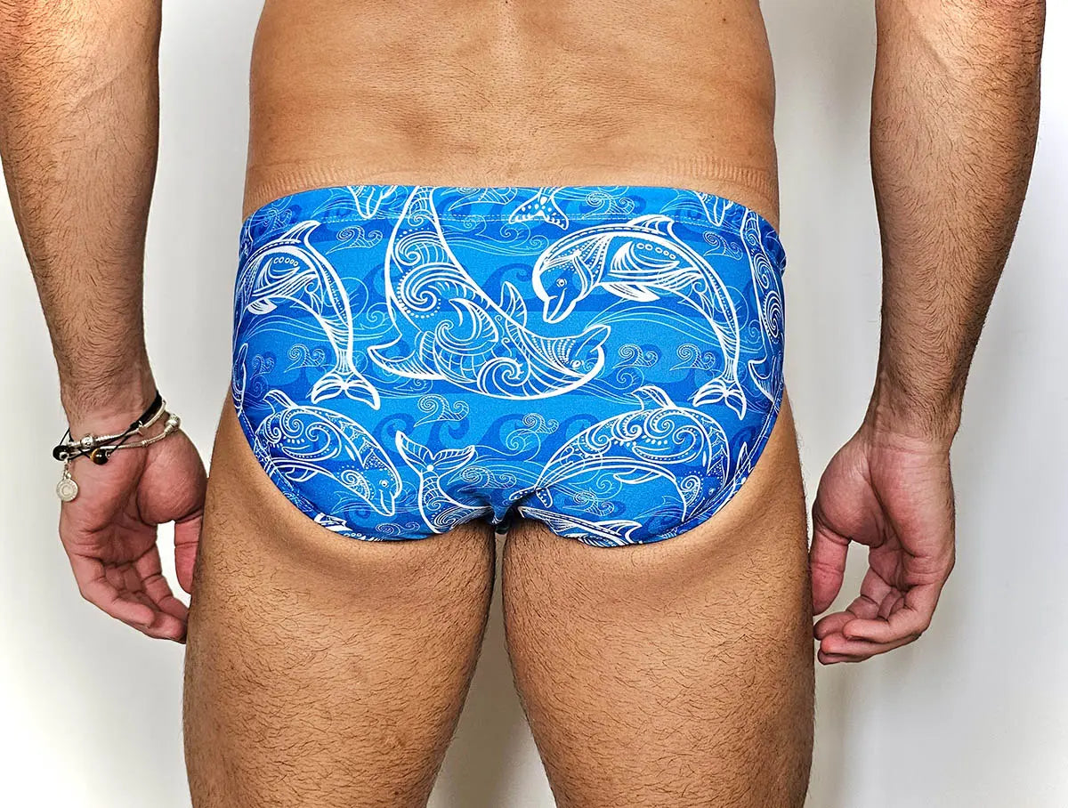 Bañador - Slip - Delfines