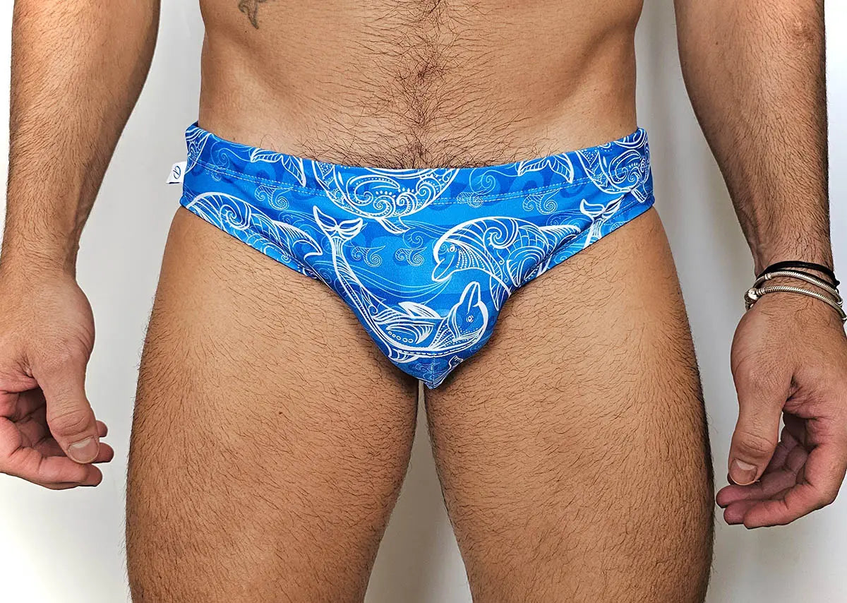 Bañador - Slip - Delfines