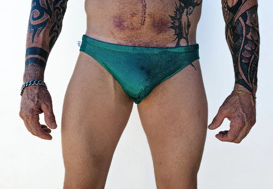 Bañador - Slip - Party green