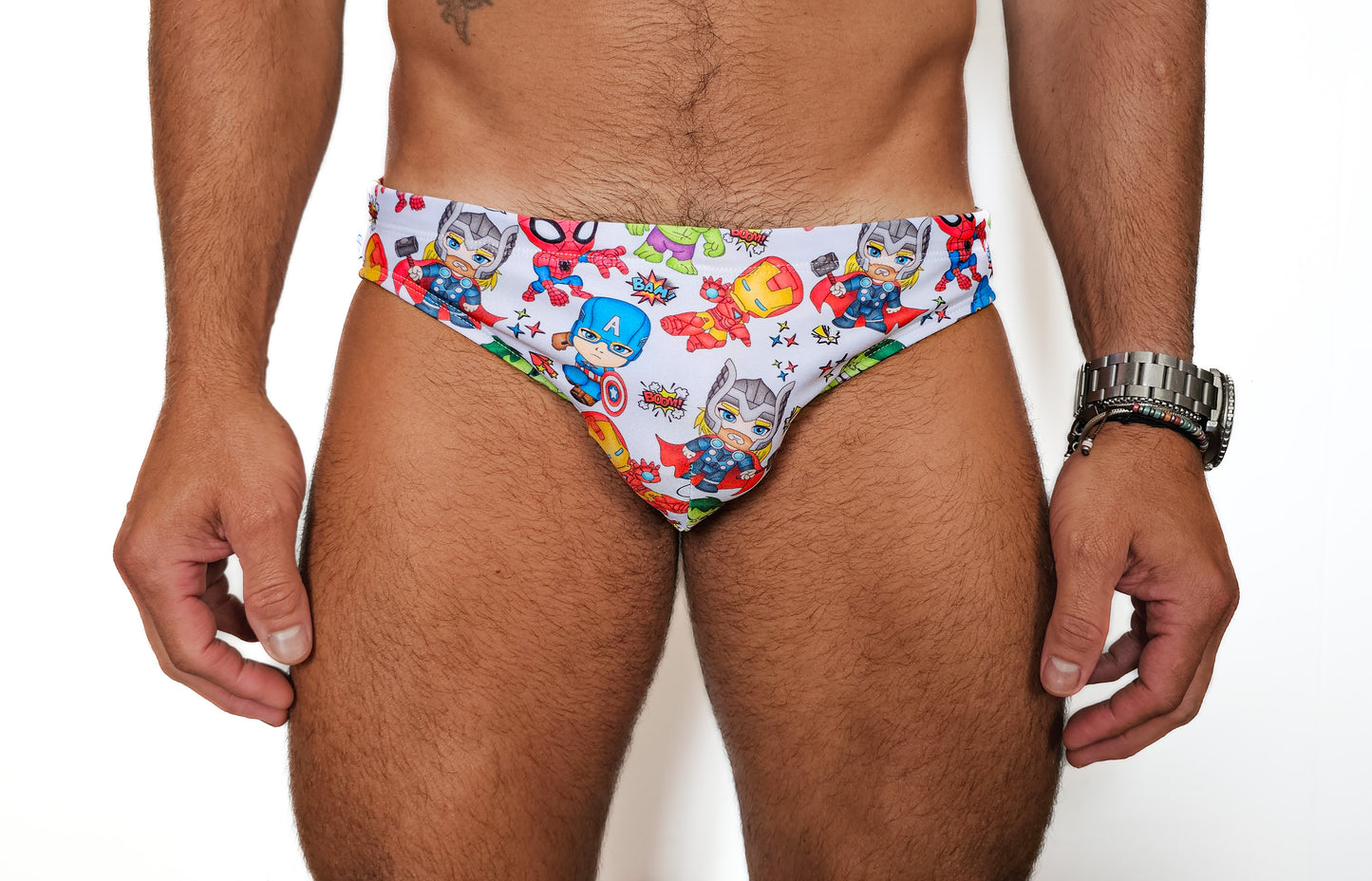 Bañador slip Marvel Heroes