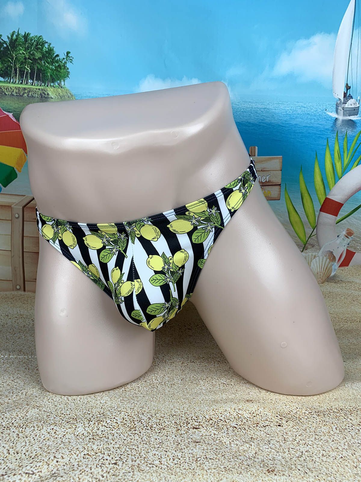 Bañador - Tanga - Wild limoncello