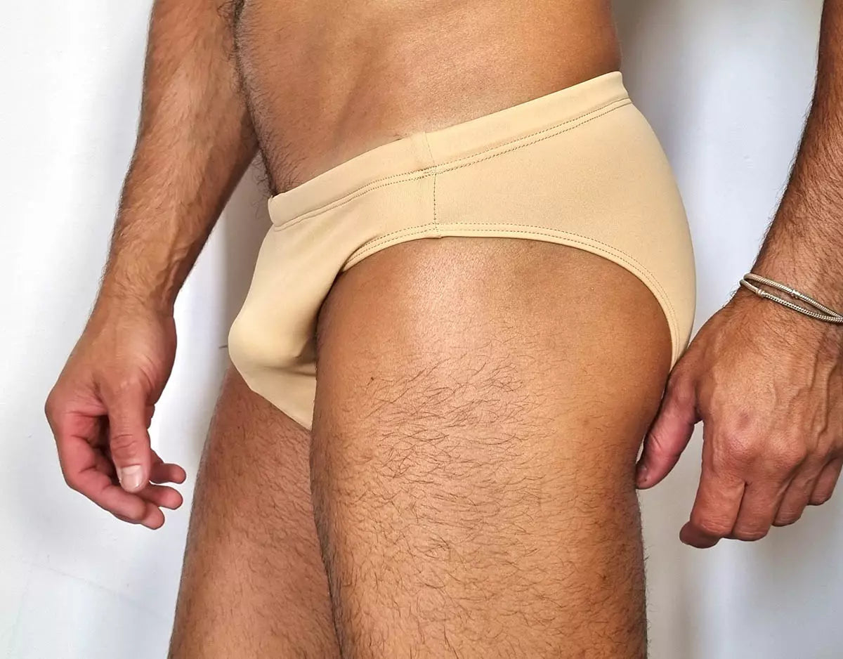 Bañador - Slip - Tanned basic