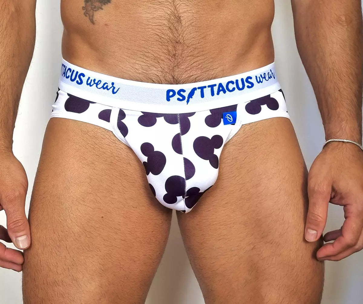 Slip - Black and white mouse - OUTLET