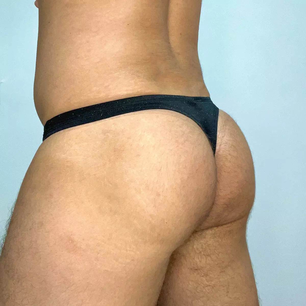 Tanga - Black Glitter