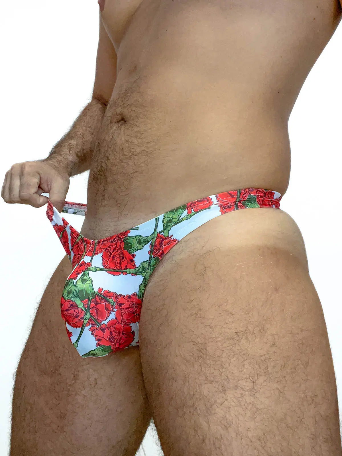 Bañador - Tanga - Flowers